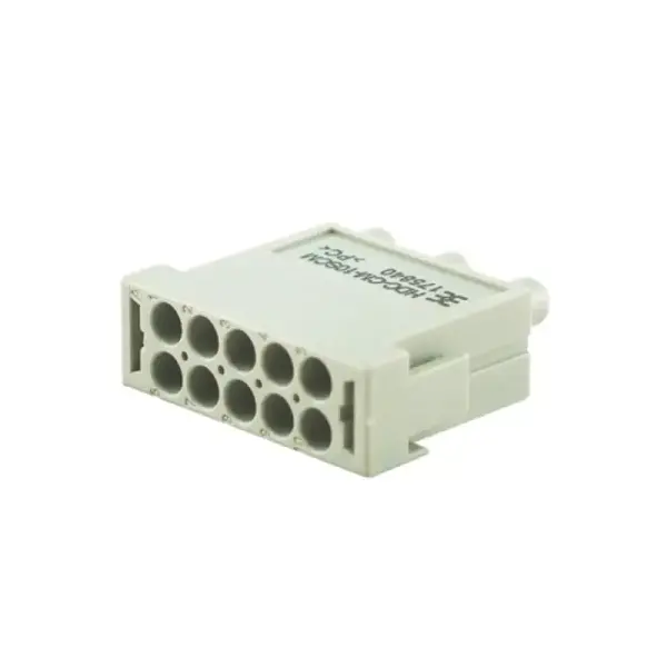 Weidmüller - 1758400000 - male module without contacts 10 position crimp - 1