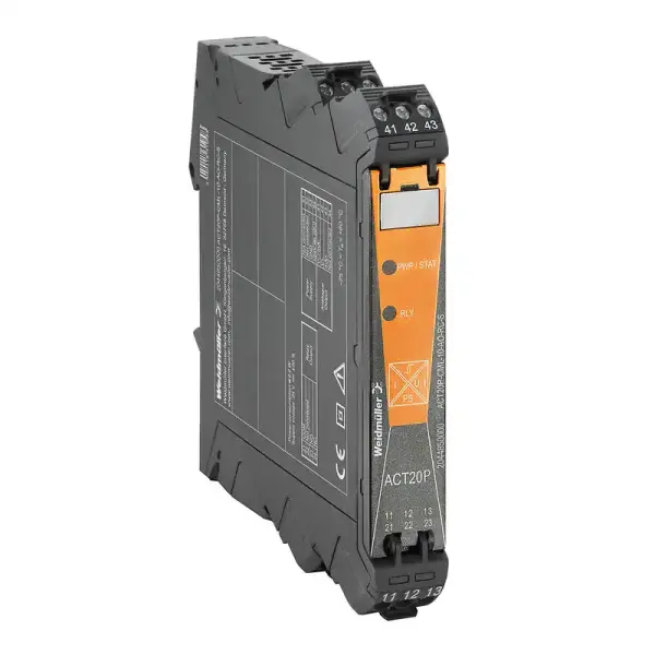 Weidmüller - 2044850000 - Act20p-cml-10-ao-rc-s 1 X 0…1/5/10 A Ac/dc TerminAl Bağlantısı 1 X 0(4)…20 Ma. ±20 Ma. 0...10 V. 2…10 V. 0...5 V. 1...5 V. ±5 V. ±10 V. Röle Alarm Çıkışı - 1