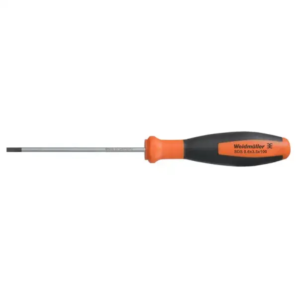 Weidmüller - 2749340000 - Sds 0.6x3.5x100 Slotted screwdriver - 1