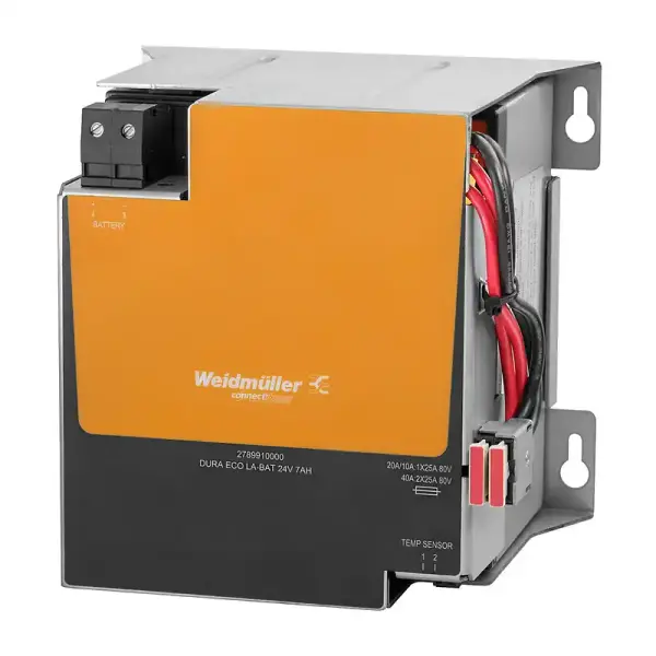 Weidmüller - 2789910000 - Dura Eco La-bat 24v 7ah Battery module - 1